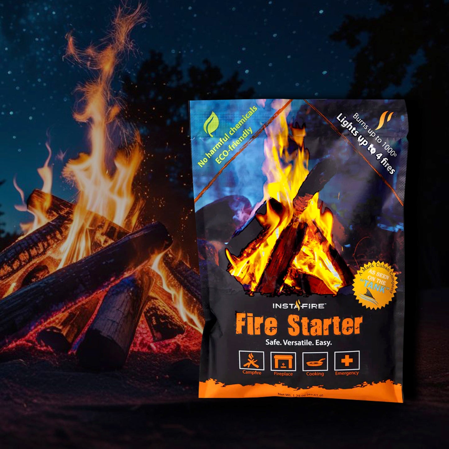 Fire Starter Pouches 3-Packs