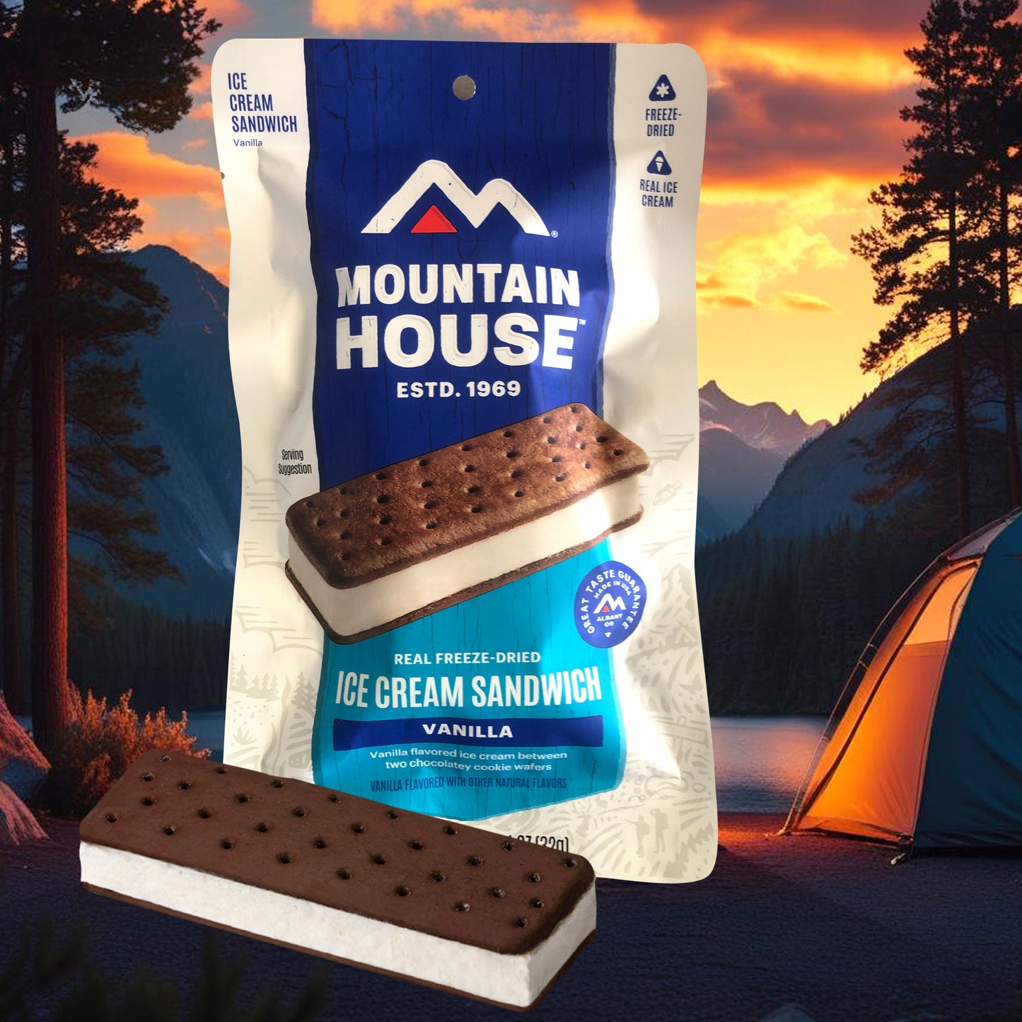 Mountain House Vanilla Ice Cream Sandwich