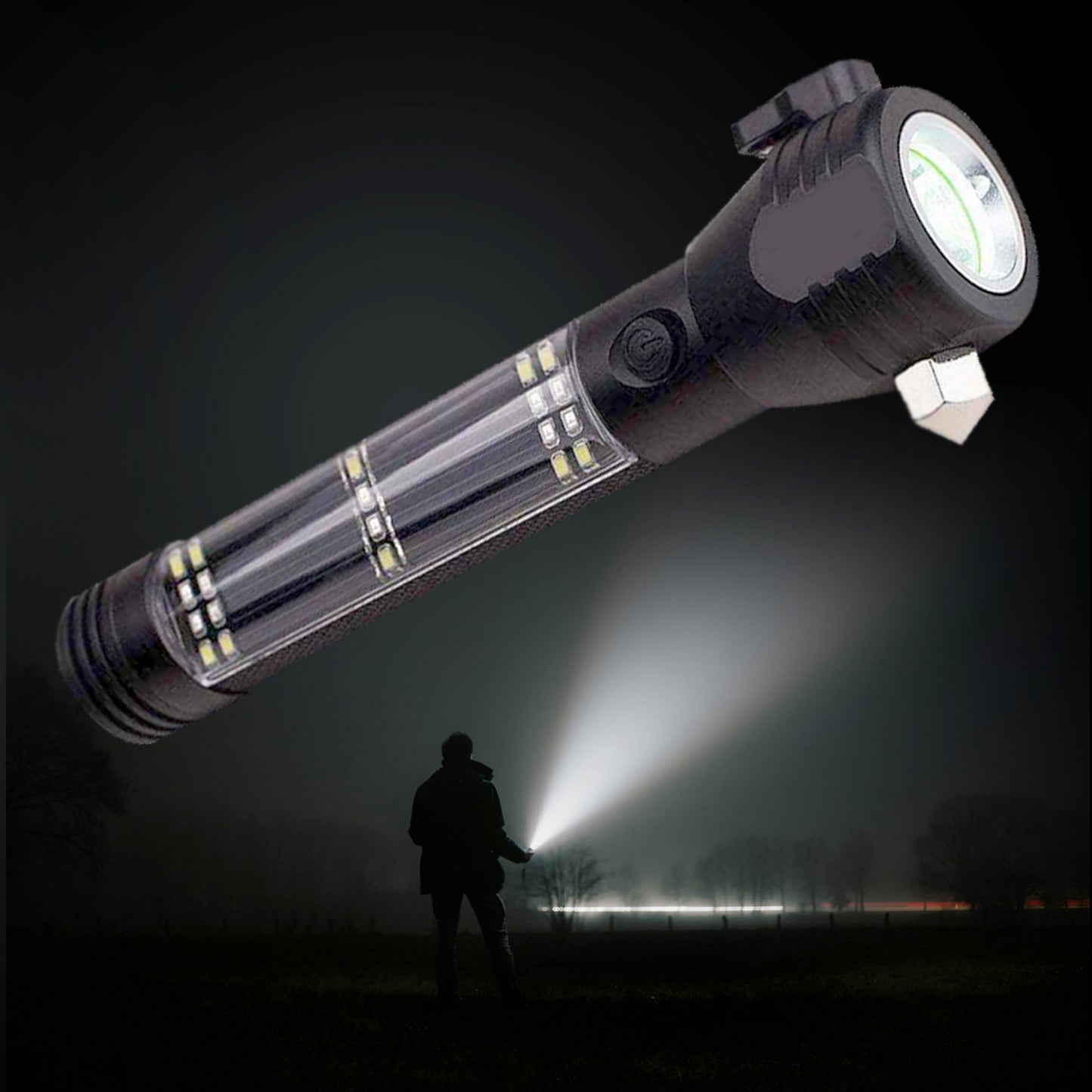 9-1 Multi-Function LED Solar Rechargeable