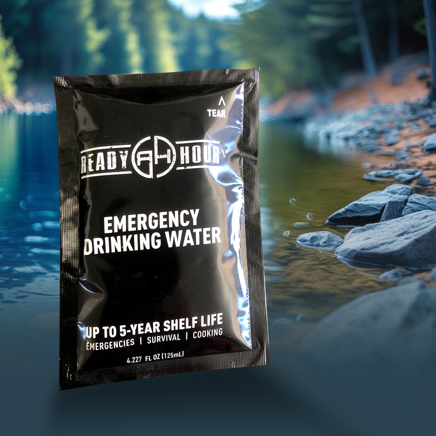 Emergency Water Pouch Case Pack (64 pouches)