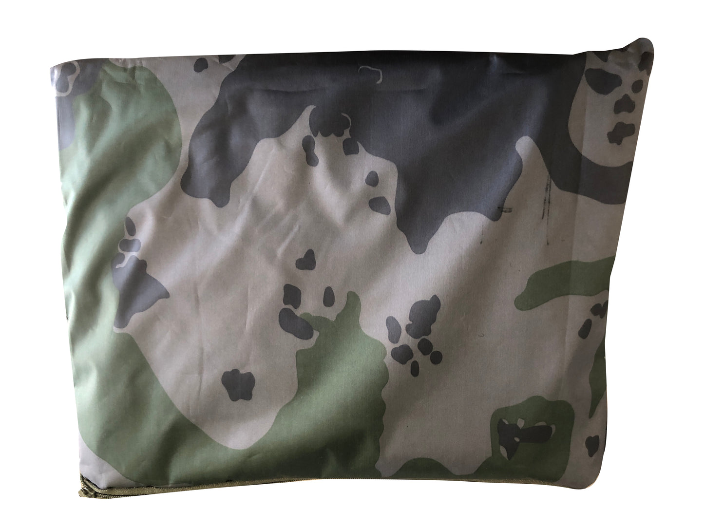 Camo Hooded Poncho