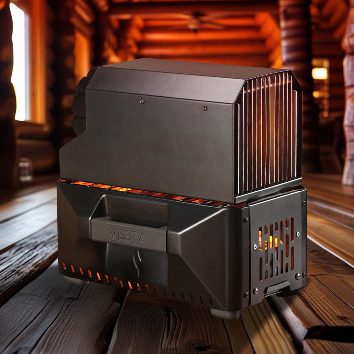 VESTA Self-Powered Indoor Space Heater and Stove