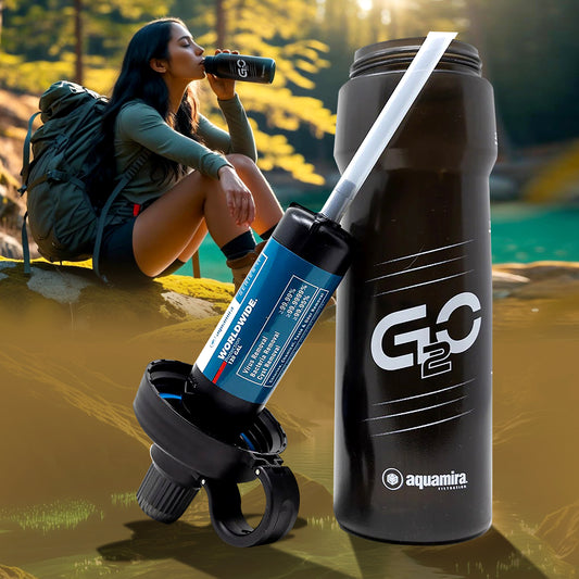 G2O Water Filtration Bottle by Aquamira